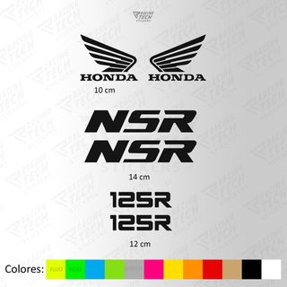 Pegatinas Honda NSR 125 NSR125 2t