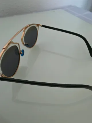 Gafas Dior Mujer Azul Dorado