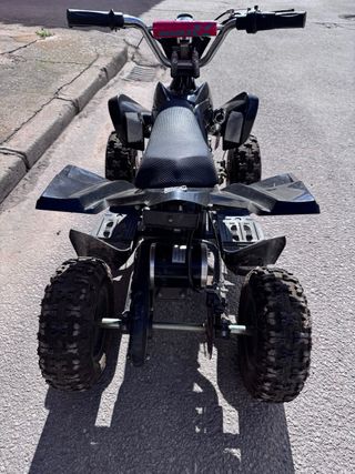 Mini Quad Eléctrico Negro y Rojo