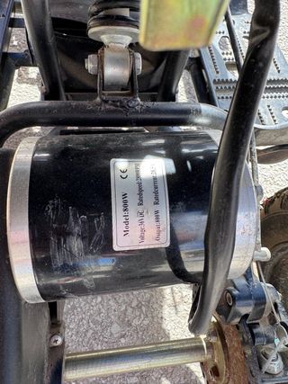 Mini Quad Eléctrico Negro y Rojo