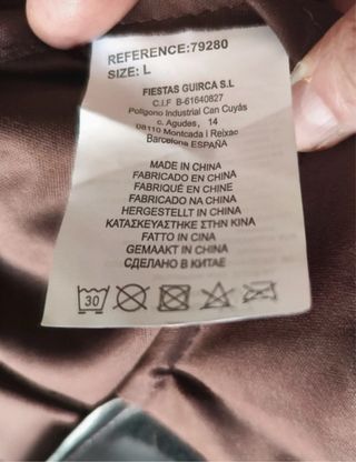 Disfraz Vikingo Hombre Talla L