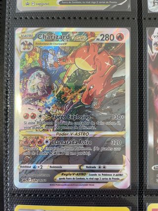 Cartas Pokémon Charizard V, EX, VMAX