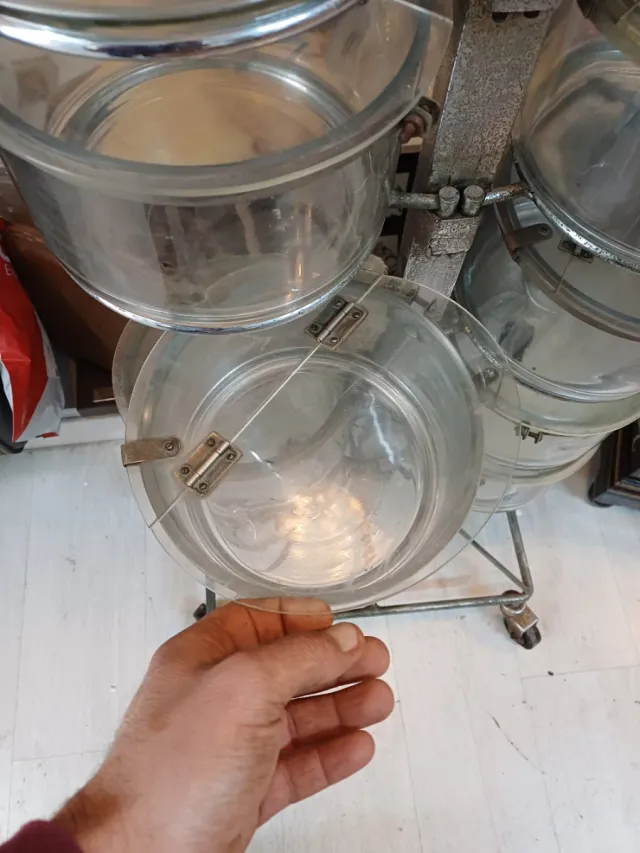 ANTIGUO EXPOSITOR, CONFITERA, CARAMELOS