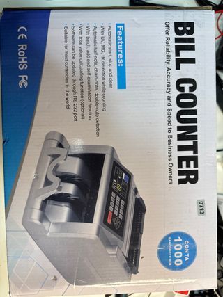 Bill counter