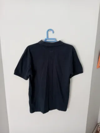 Polo Kappa Azul Marino Manga Corta