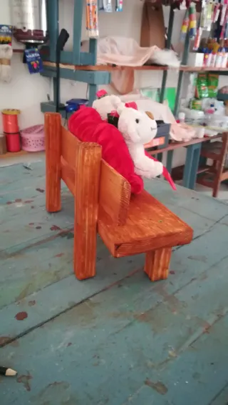 Panchina in miniatura