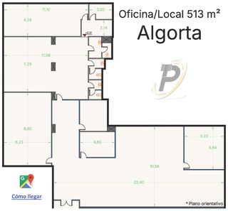 LOCAL/OFICINAS 513 m2 SARRIKOBASO ALGORTA