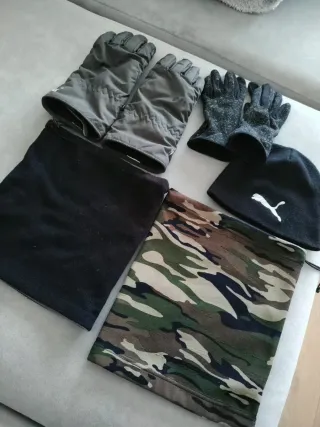 Guantes y gorro invierno Puma