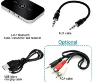 Transmisor Receptor Audio Bluetooth 5.3 - 600mAh