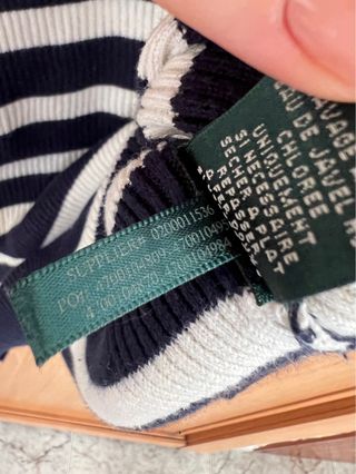 Lauren Ralph Lauren Jersey Cuello Alto Rayas