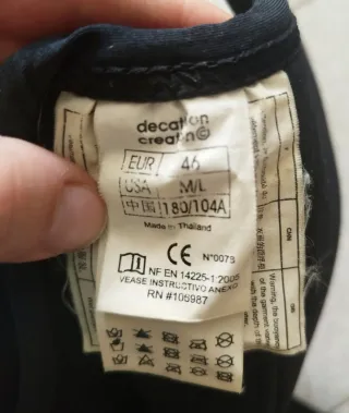 Traje neopreno Tribord + pesas + bolsa