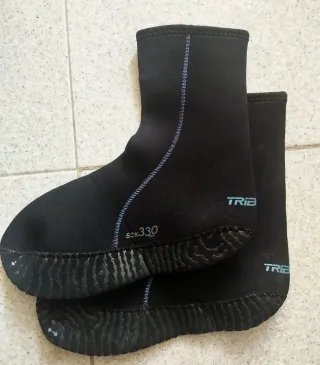 Traje neopreno Tribord + pesas + bolsa