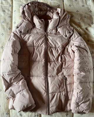 Cazadora Naf Naf rosa acolchada