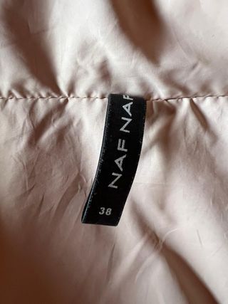 Cazadora Naf Naf rosa acolchada