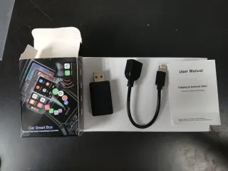 Car Smart Box CarPlay Android Auto Inalámbrico