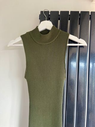 Vestido canalé Mango sin estrenar