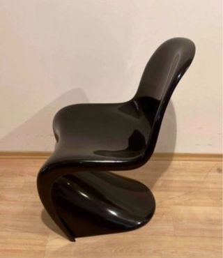 Silla Panton Negra Vitra