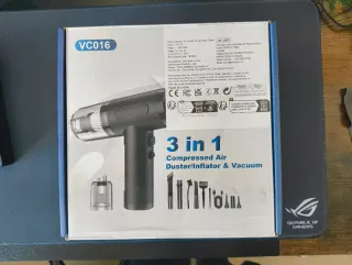 Soplador de polvo 3 en 1