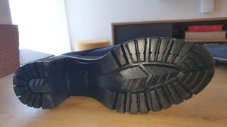 Botas Altas Prada Re-Nylon Piel Negras talla 39