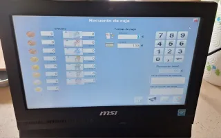 Ordenador pack tpv tactil local con programa inclu