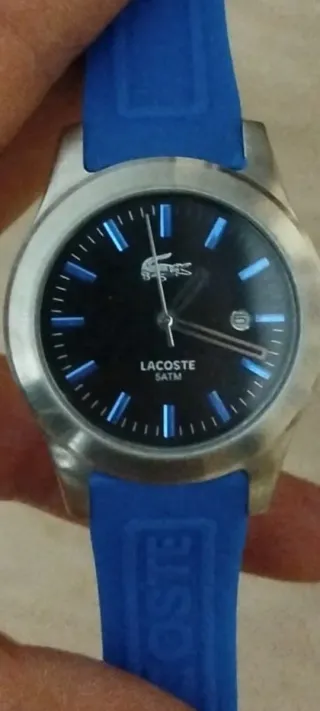 Orologio Lacoste Uomo Nero Blu