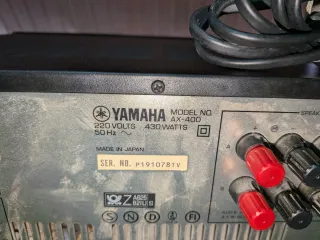 Amplificatore Yamaha AX-400 Natural Sound Stereo
