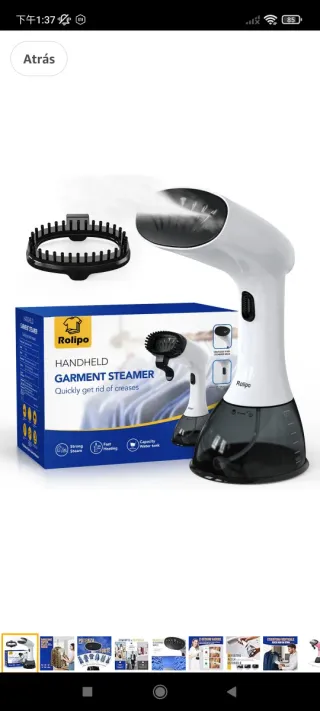 Plancha Vertical Vapor, 400ML Plancha Vapor