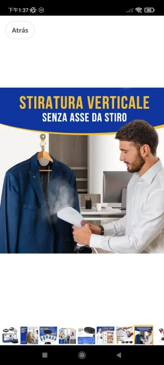 Plancha Vertical Vapor, 400ML Plancha Vapor