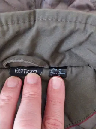 Chaquetón verde militar talla M