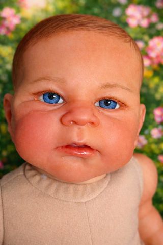 Muñeco bebé reborn realizada artesanalmente