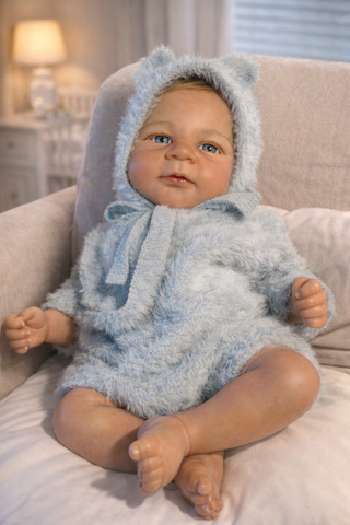 Muñeco bebé reborn realizada artesanalmente