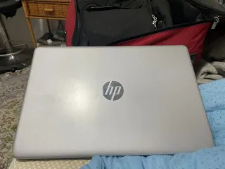 Portátil HP Plata y Negro