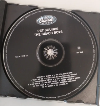THE BEACH BOYS, Pet Sounds CD