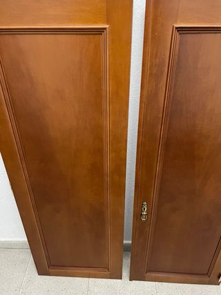 Mueble archivador de madera