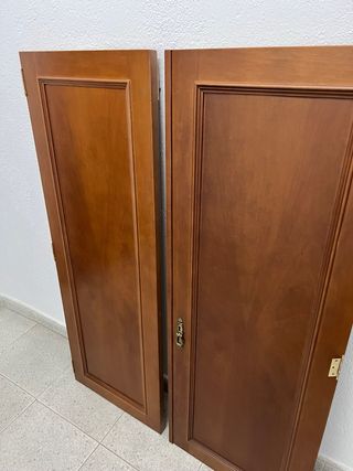 Mueble archivador de madera