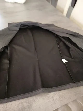 Americana gris hombre