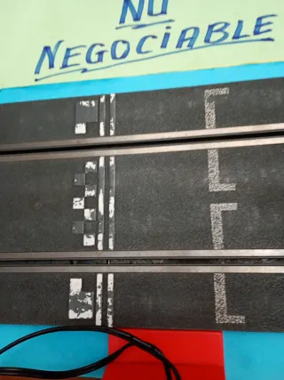 Scalextric Lote Pista Conexión Gris punta flecha