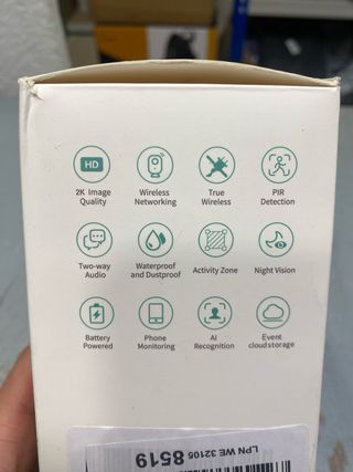 Câmara de Segurança Inteligente Sem Fio