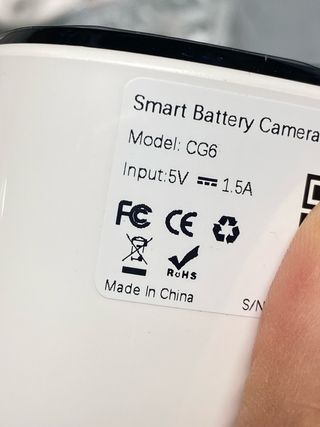 Câmara de Segurança Inteligente Sem Fio