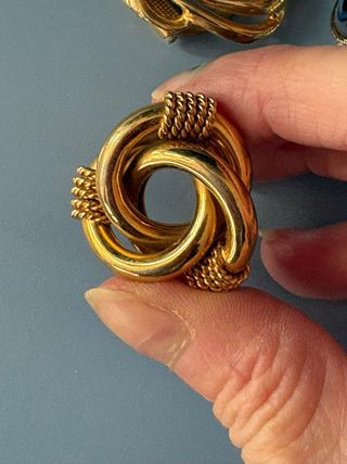 3 Fermacravatta/Fermanodi Oro e Argento