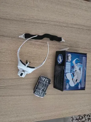 Gafas Lupa con Luz LED