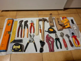 lote de herramientas de bricolaje