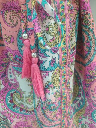 Kimono estampado Cachemir Talla Única