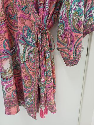 Kimono estampado Cachemir Talla Única
