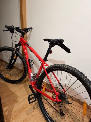 Bicicleta Cannondale Roja