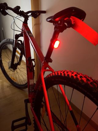 Bicicleta Cannondale Roja