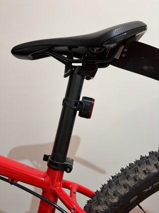 Bicicleta Cannondale Roja