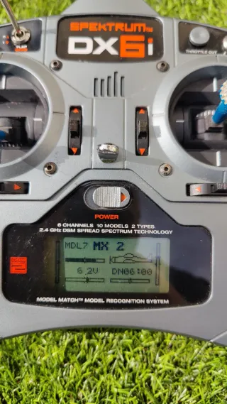 Emisora Spektrum DX6i 6-Canales DSM2