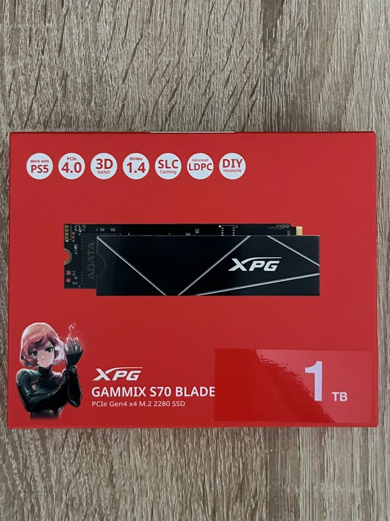 SSD XPG Gammix S70 Blade 1TB PCIe Gen4