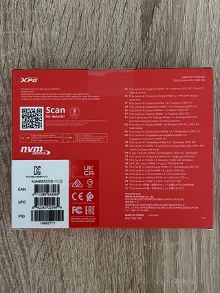 SSD XPG Gammix S70 Blade 1TB PCIe Gen4